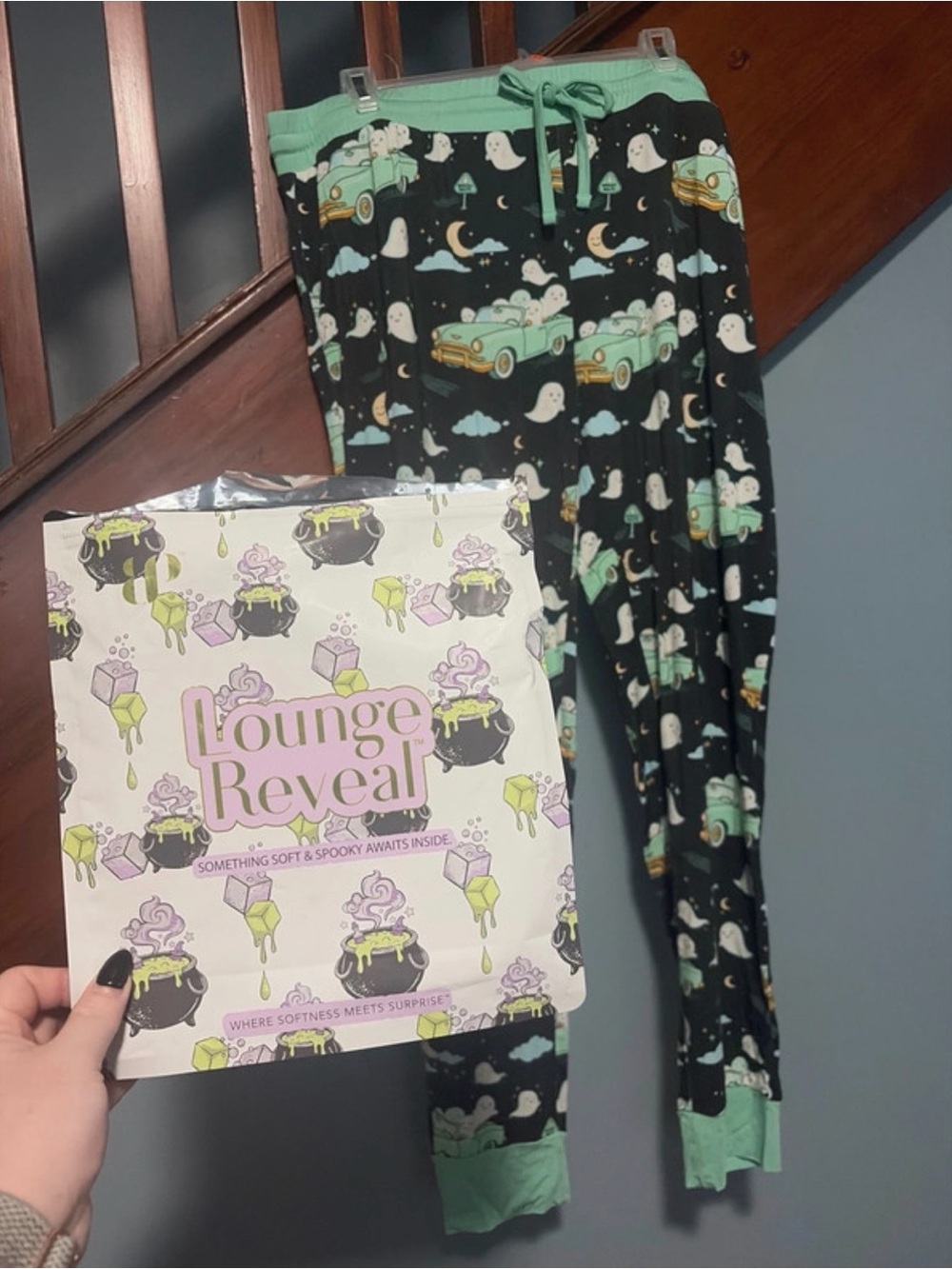 Bomb Party Halloween Lounge Wear joggers Meet Me on Spooky Street